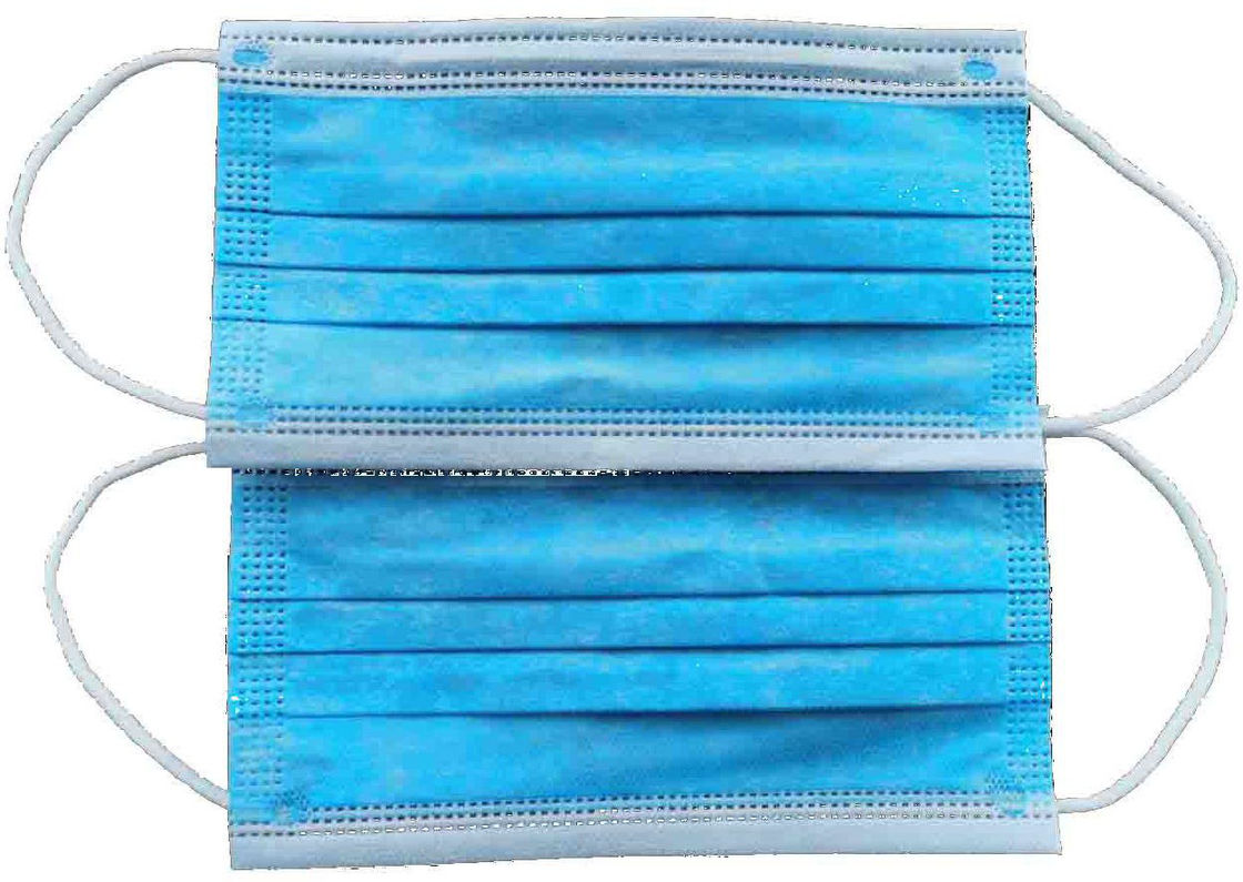 Masque protecteur protecteur jetable de 3 plis pour la couleur multi de protection de virus