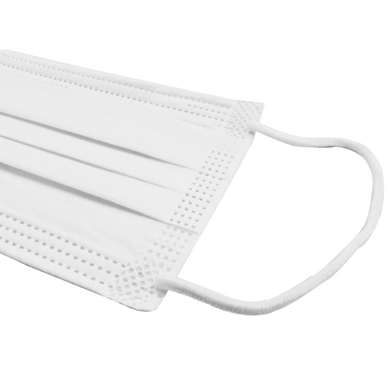 Masque jetable chirurgical standard de l'anti poussière pour les bactéries de filtrage de pollen de la poussière