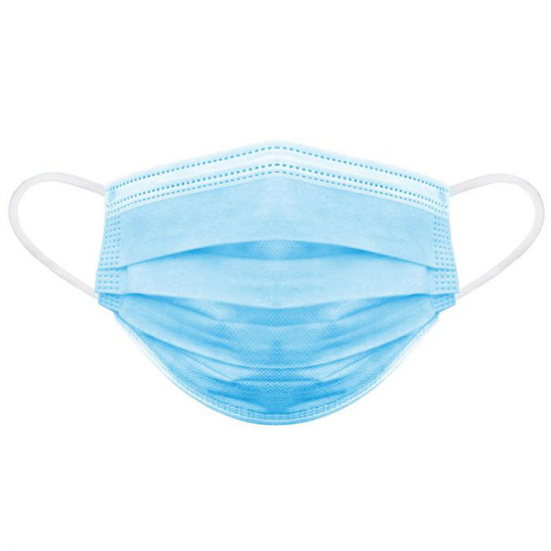Hygiène port confortable de protection non irritante de la poussière de masque protecteur de 3 plis