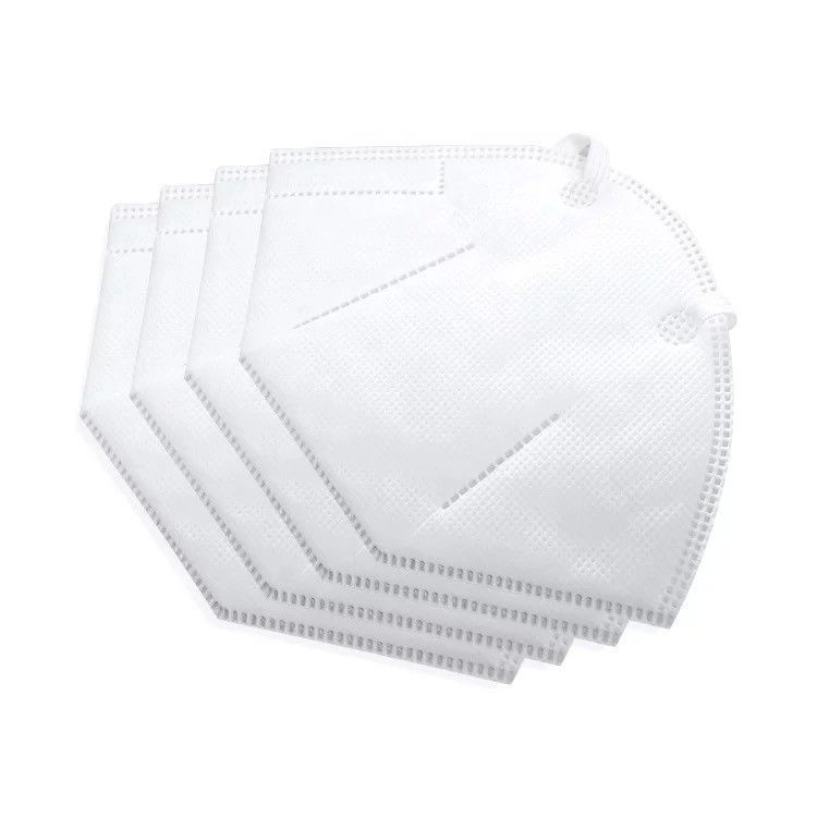 La fibre de verre blanche jetable de textile tissé de couleur de masque protecteur N95 non libèrent