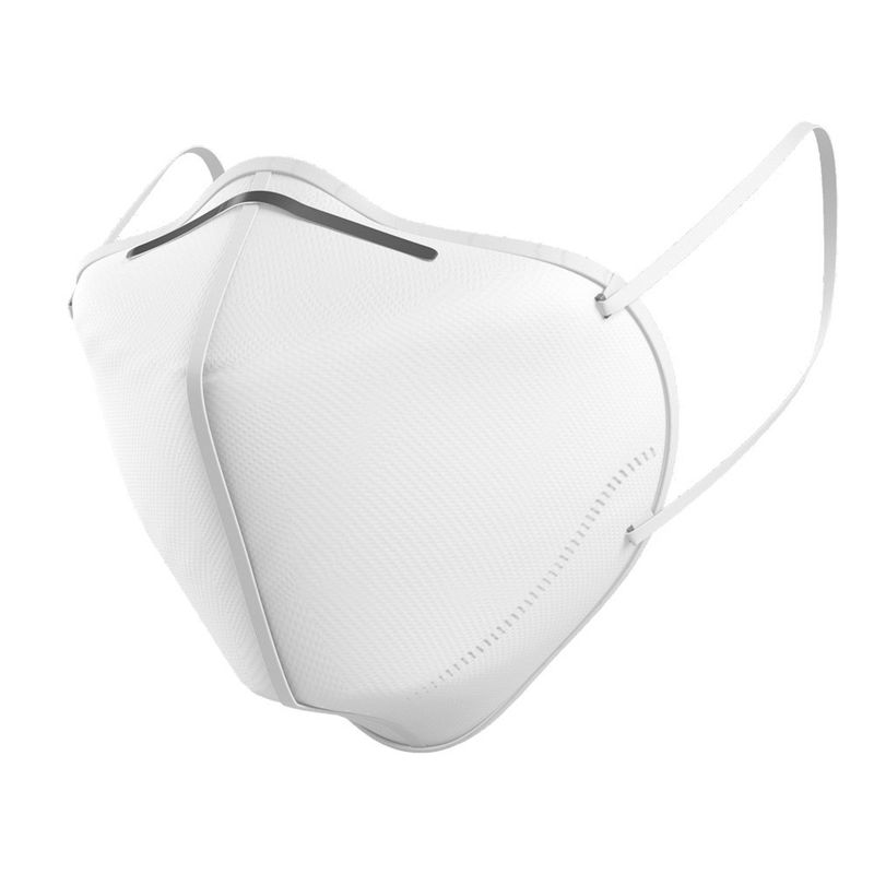 Résistance de souffle de masque masque/Kn95 civil blanc de la poussière KN95 d'isolement basse