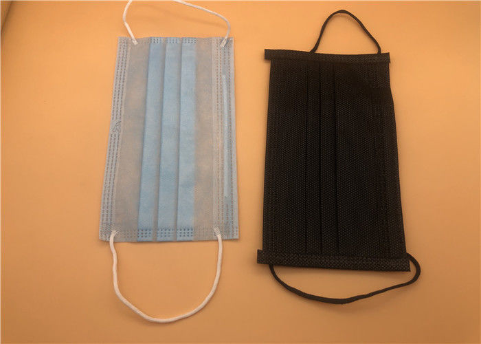 Masque médical de visage de 3 plis/poussière médicale d'isolement de masque chirurgical non toxique