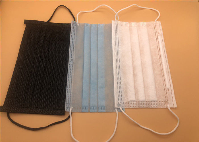 Masque chirurgical hygiénique de bouche d'hôpital contre la capacité élevée de filtration de germe