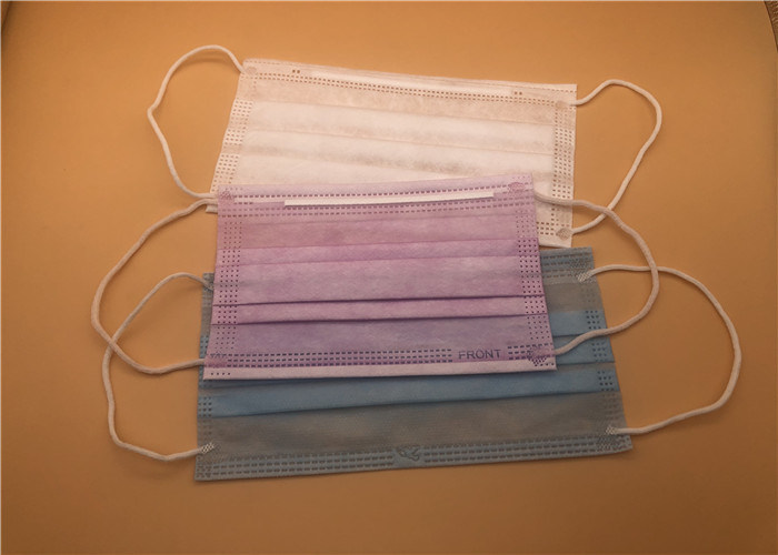 Capacité élevée de filtration de couleur bleue médicale de masque de visage de protection de bouche