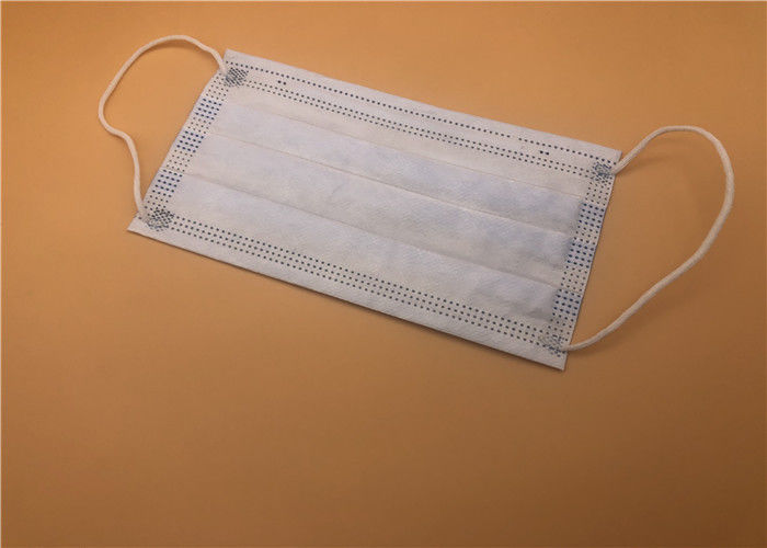 Anti masque jetable dessus non tissé de bactéries avec Earloop élastique ou liens