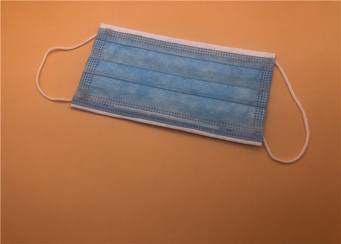 Anti masque jetable dessus non tissé de bactéries avec Earloop élastique ou liens