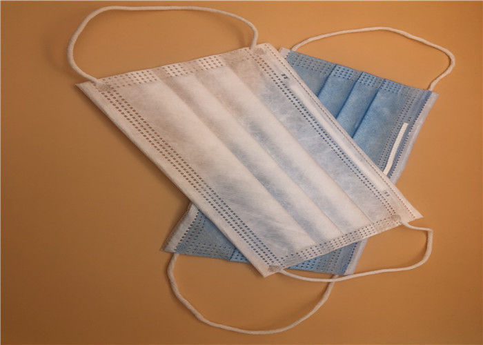 Masque protecteur jetable de chirurgie d'hôpital Earloop portant la protection quotidienne