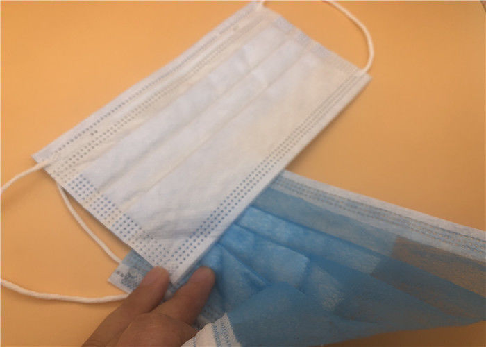Les masques protecteurs médicaux jetables de soin personnel se protègent contre le bleu de preuve de la poussière