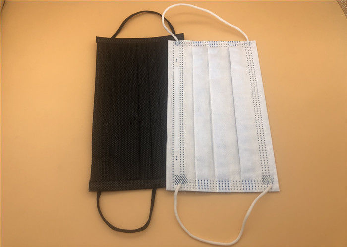Port confortable libre de 3 couches de masque protecteur de fibre de verre amicale jetable civile de peau