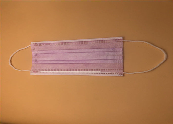 Masque protecteur non tissé jetable de 3 plis pour l'industrie alimentaire protégée de la poussière d'atelier