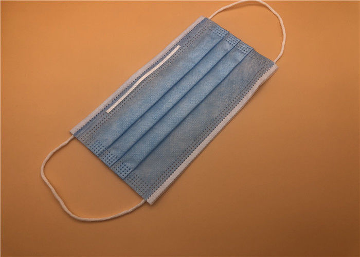 Masque protecteur jetable antiviral de 3 couches approprié à l'utilisation industrielle d'intérieur extérieure