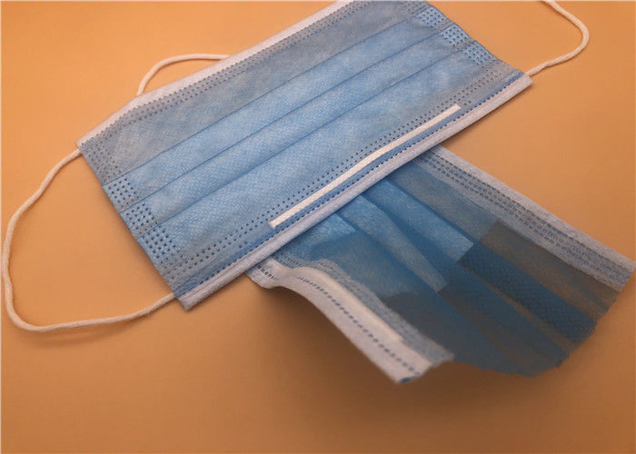 Adulte protecteur non tissé jetable de couleur bleue de masque protecteur de style d'Earloop