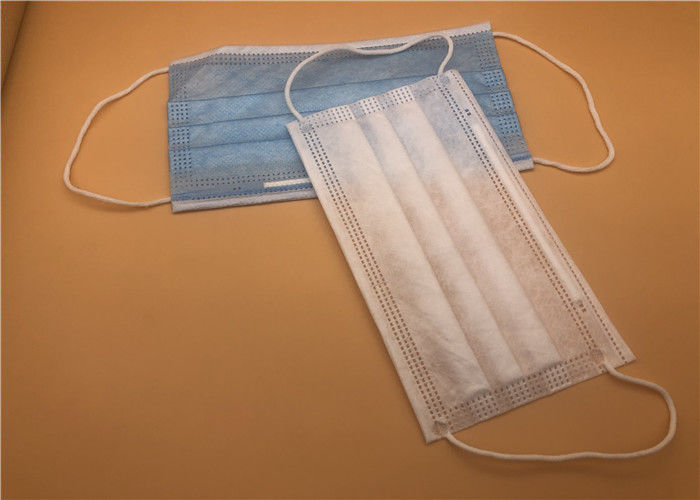 3 plis Earloop jetable l'oreille de masque protecteur accrochant la barrière protectrice de filtration