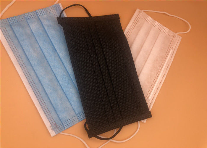 3 plis Earloop jetable la sécurité confortable respirable de filtre de masque protecteur