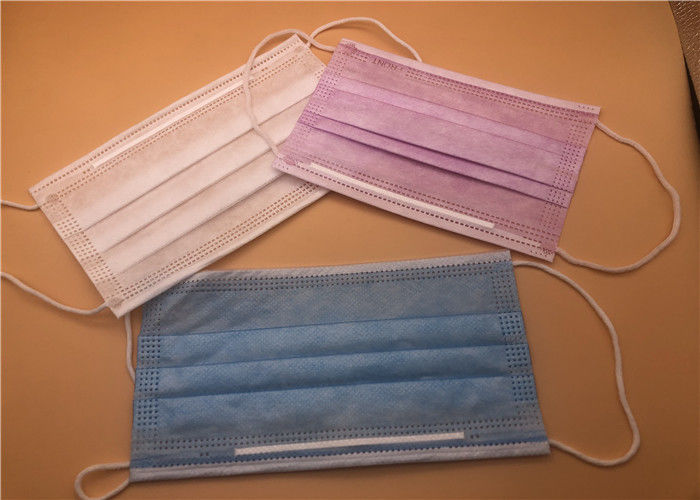 Non textile tissé masque chirurgical de 3 plis/masque chirurgical de bouche non toxique