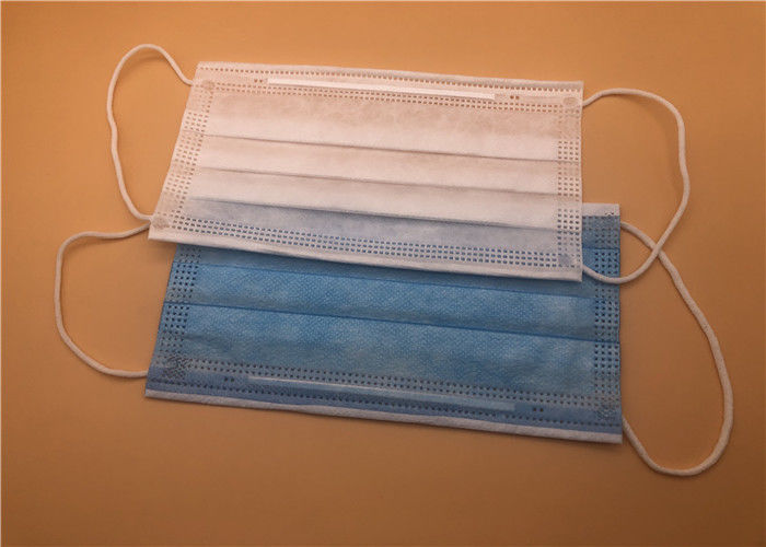 Le masque chirurgical respirable de 3 plis/3 manient la prévention habilement non tissée de la poussière de masque protecteur