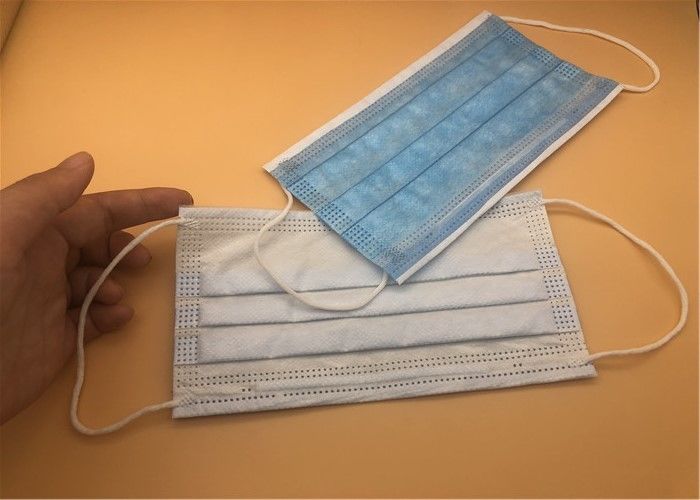 Le masque chirurgical respirable de 3 plis/3 manient la prévention habilement non tissée de la poussière de masque protecteur
