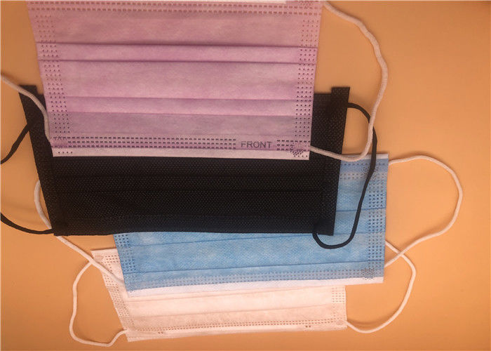 Masque jetable chirurgical standard de l'anti poussière pour les bactéries de filtrage de pollen de la poussière