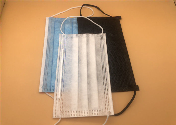 Style d'Earloop masque protecteur chirurgical de 3 plis Fliud posé multi résistant
