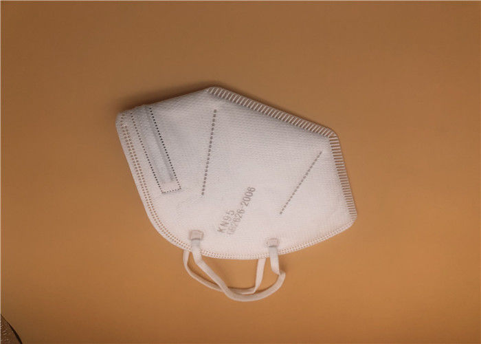Résistance de souffle de masque masque/Kn95 civil blanc de la poussière KN95 d'isolement basse