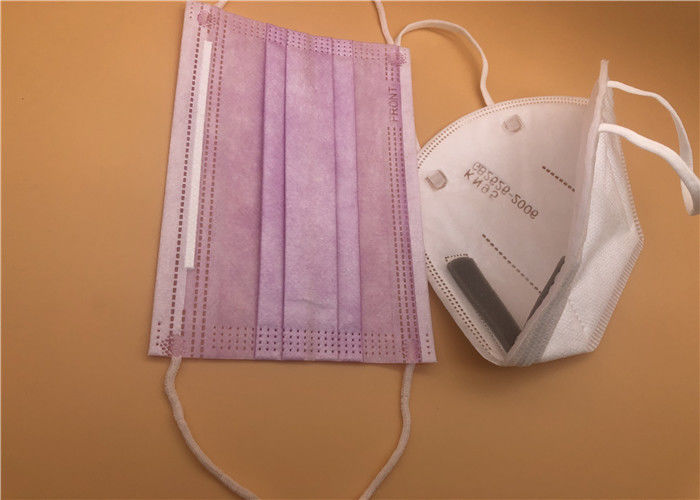 Diffusion hypoallergénique de germes de limite d'aide de la couleur N95 de masque particulaire blanc de respirateur