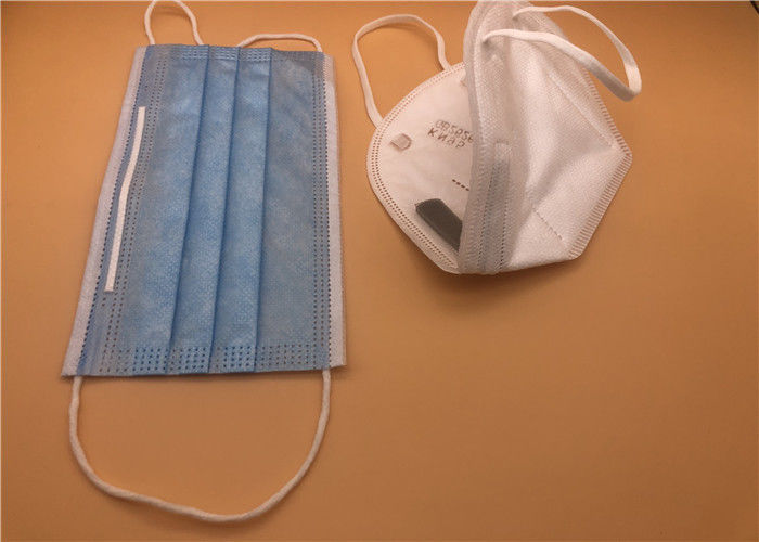 Diffusion hypoallergénique de germes de limite d'aide de la couleur N95 de masque particulaire blanc de respirateur