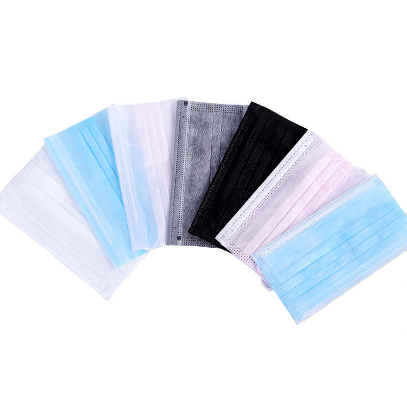 Matériel micro absorbant de Fibered de 3 enfants de couche de l'eau jetable de masques protecteurs