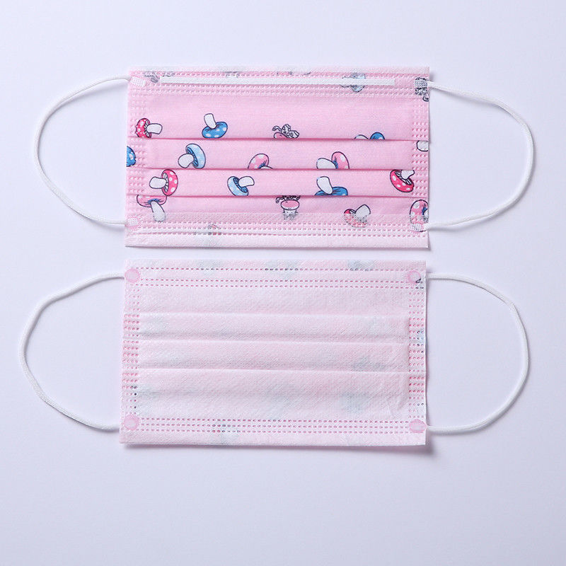 La petite taille badine la couleur blanche bleue de Ponk poussière jetable de masque de l'anti facultative